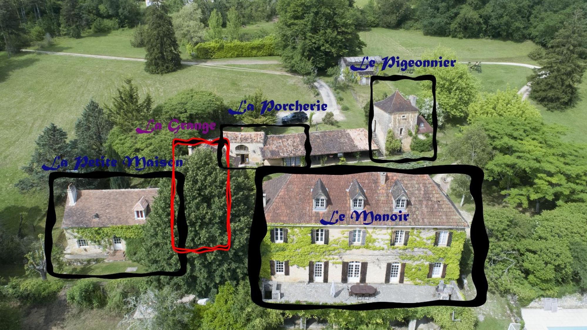 Le Manoir De St Marcel Villa Saint-Marcel-du-Périgord Dış mekan fotoğraf