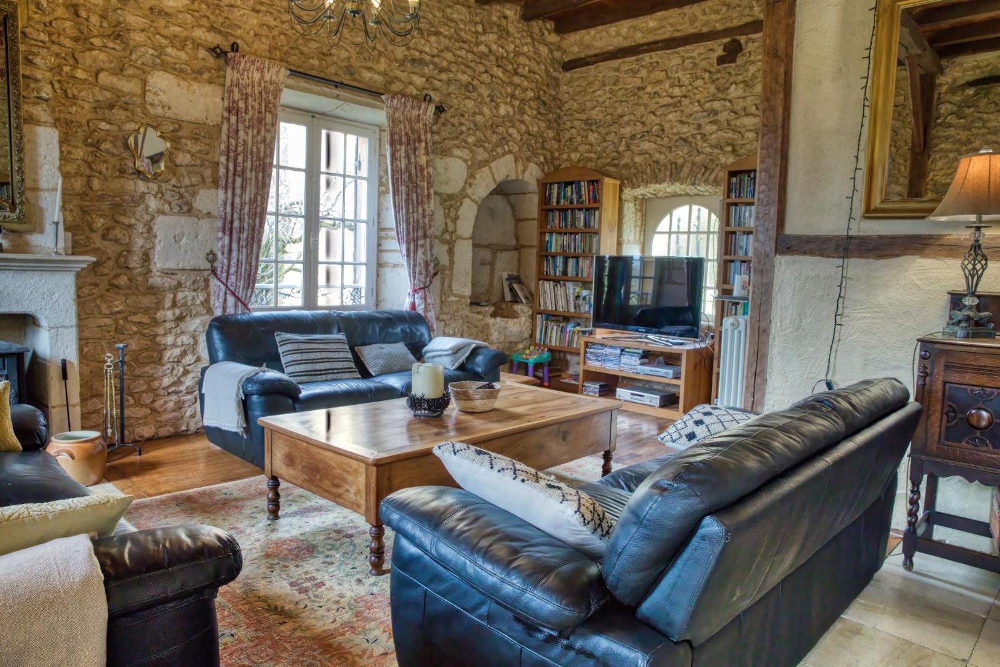 Le Manoir De St Marcel Villa Saint-Marcel-du-Périgord Oda fotoğraf