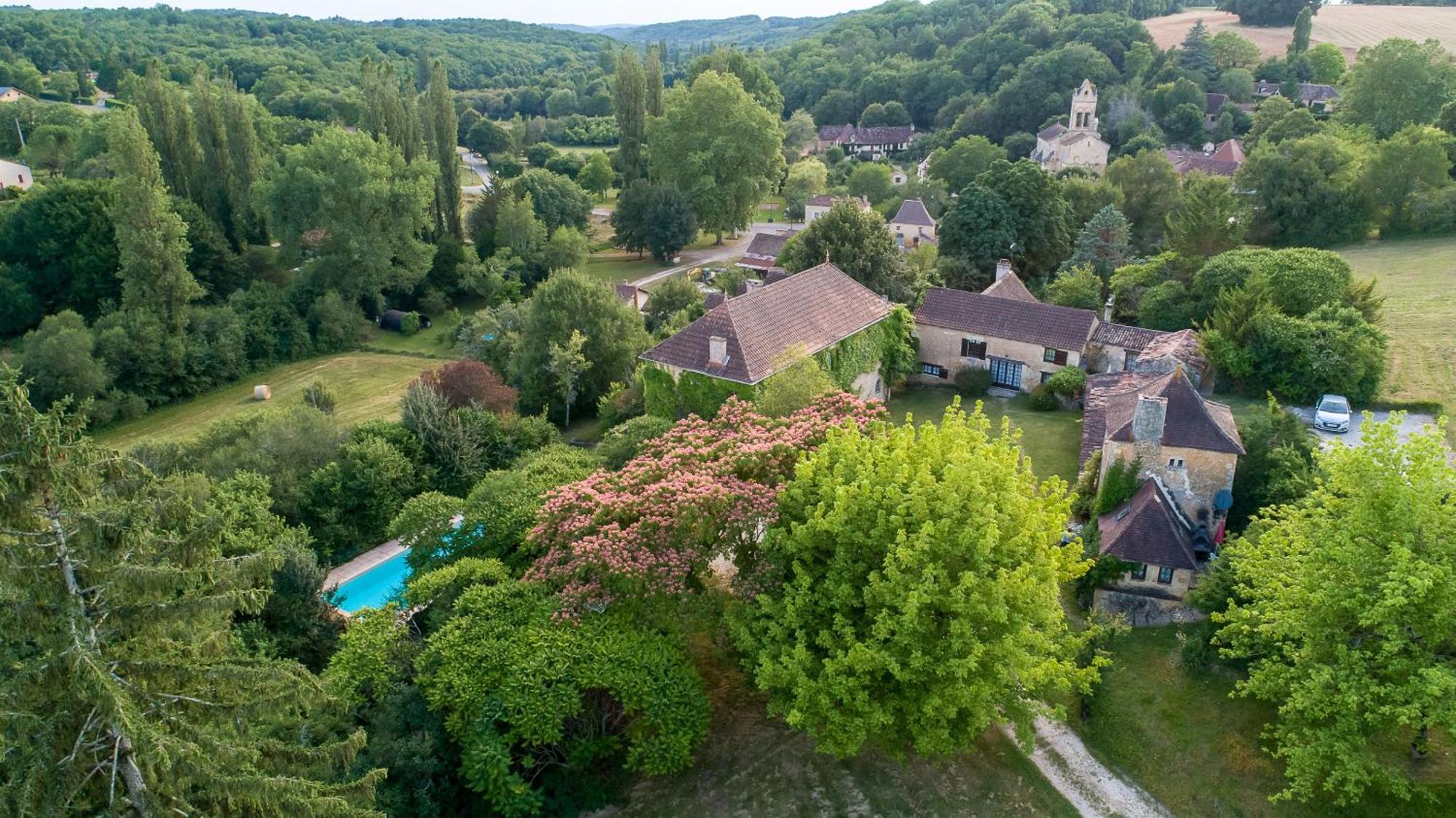 Le Manoir De St Marcel Villa Saint-Marcel-du-Périgord Oda fotoğraf